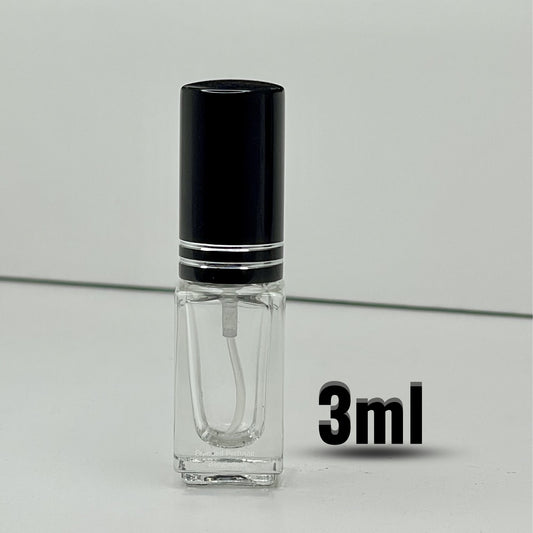 3ml glass perfume decant spray bottle - Branded Perfumes BD