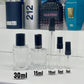 3ml to 30ml perfume decant bottle size comparison - Branded Perfumes Bangladesh