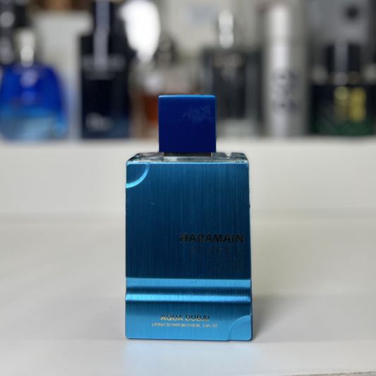 Al Haramain Aqua Dubai fresh aquatic luxury decant - Branded Perfumes BD