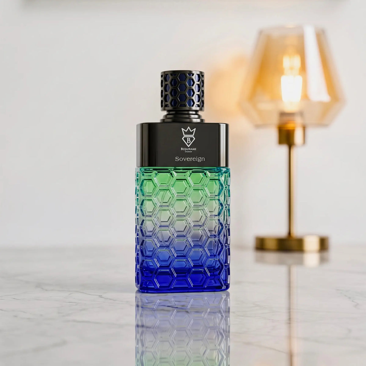 Bujairami Sovereign premium perfume decant glass bottle