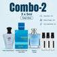 Aqua Fresh Combo summer perfume samples in 3x5ml decant size with aquatic and refreshing scents