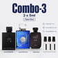 Masculine Beast Combo bold men perfume samples in 3x5ml decant size for powerful scent lovers