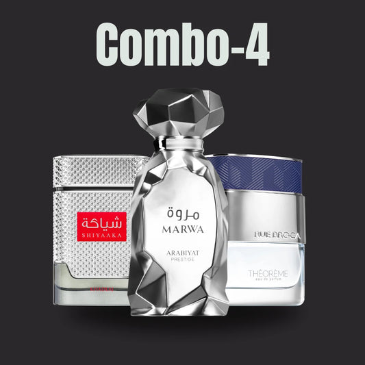 Office Fresh Combo 3x5ml perfume decant set with clean fresh and versatile fragrances for daily wear