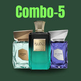 Tropical Island Combo 3x5ml perfume decant set with fresh fruity and tropical fragrances