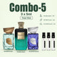 Tropical Island Combo fresh perfume samples in 3x5ml decant size with tropical and vibrant scents