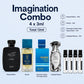 Imagination Combo premium men perfume samples in 4x3ml decant size