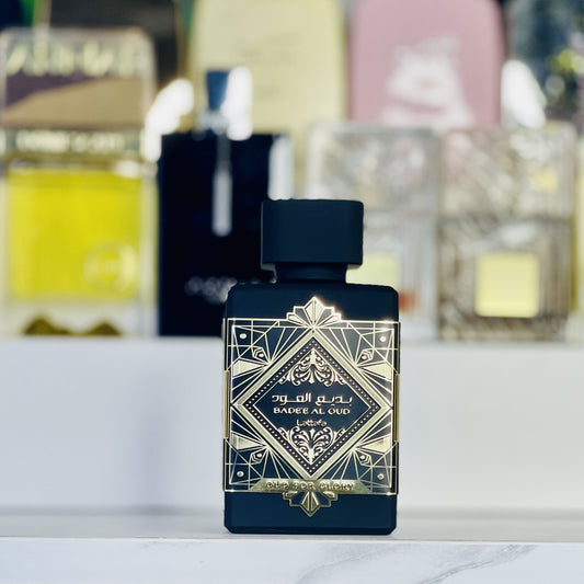 Lattafa Badee Al Oud Oud for Glory decant bottle - Branded Perfumes BD