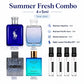 Summer Fresh Combo aquatic and clean perfume decants in 4x5ml size